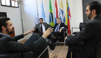 1er  encuentro de trabajo entre el IPPDH y el  Observatorio de Derechos Humanos de las Defensorías del Pueblo de Sudamérica.