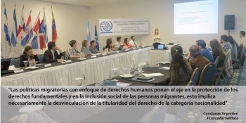 El Curso Interamericano sobre Migraciones Internacionales acoge este año a 28 representantes de gobierno de 16 países de América Latina y el Caribe.